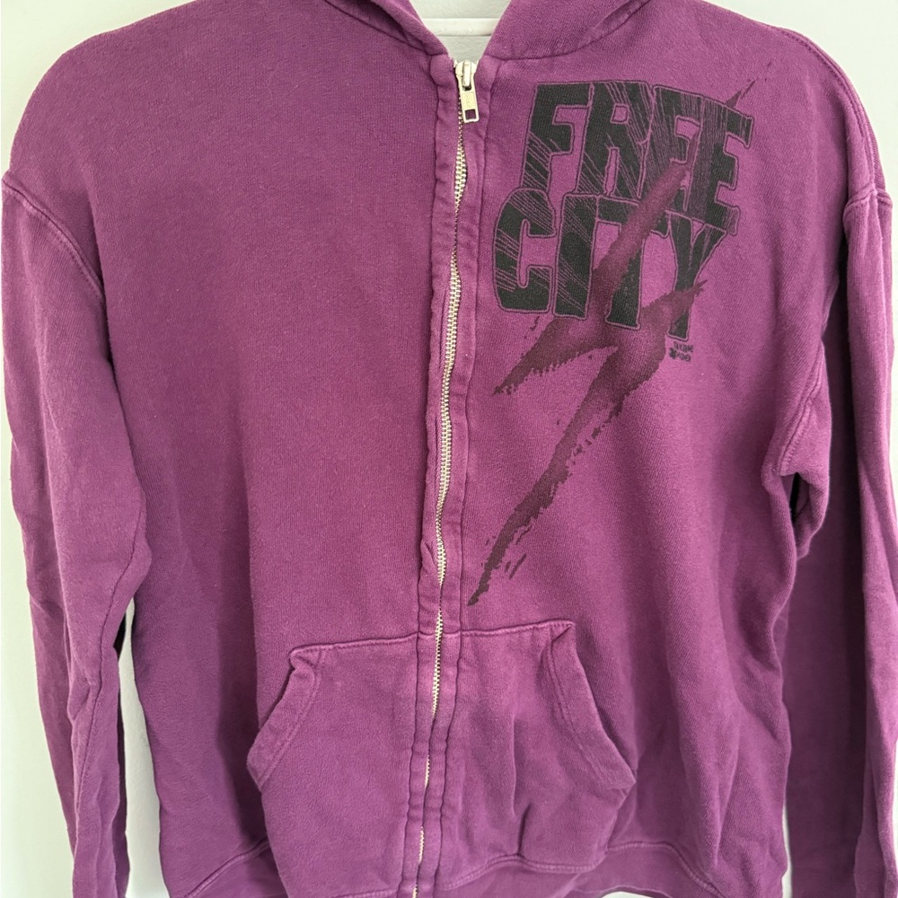 Freecity Purple Hoodie